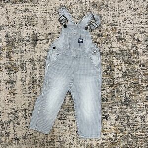 Zara Kids Striped Overalls